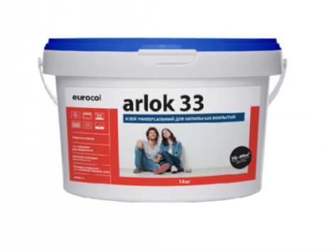 Универсальный полимерно-дисперсионный клей Eurocol Arlok 33 4 кг.