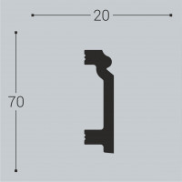 дюрополимер П7 70-20 2000*70*20 мм. - 1