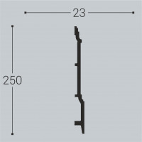 XPS полимер П17 250-23 2000*250*23 мм. - 1