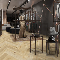 Herringbone 2.0 Дуб Ренн H014 - 1