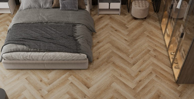 Herringbone H LVT 004 (Елочка клеевая) Дуб Монпелье H004 - 4