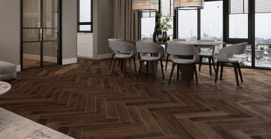 Herringbone H LVT 001 (Елочка клеевая) Дуб Тулуза H001 - 3