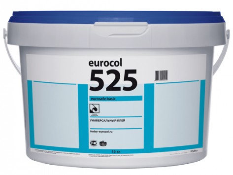 Дисперсионно-акриловый клей Forbo Eurocol Eurosafe basic 525 (13 кг.)