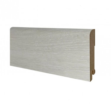 МДФ Прямой B302-02 Дуб беленный 2050*80*16 мм.