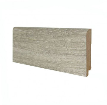 МДФ Прямой B302-07 Дуб светло-серый 2050*80*16 мм.