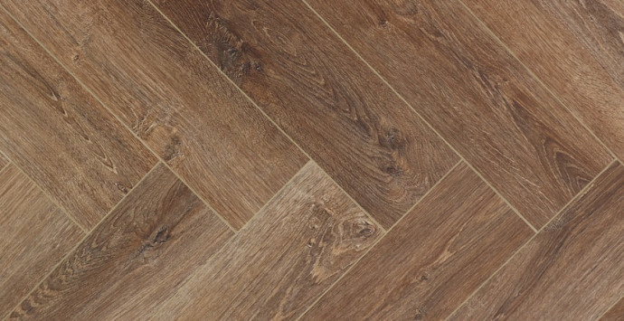 Herringbone H LVT 001 (Елочка клеевая) Дуб Тулуза H001