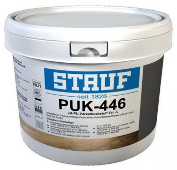 Паркетный двухкомпонентный клей Stauf PUK-446 (8.90+0,89кг.) 