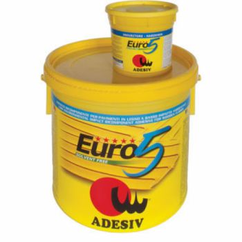 Паркетный двухкомпонентный клей Adesiv (Италия) Euro 5 гипоаллергенный